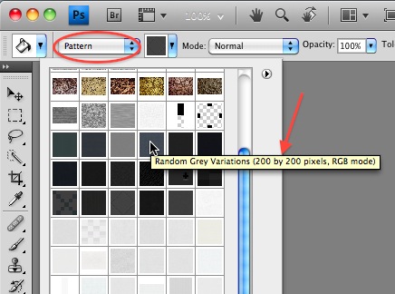 Paint Bucket Options Paint Bucket Options