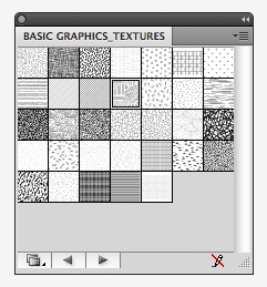 Texture pattern swatches