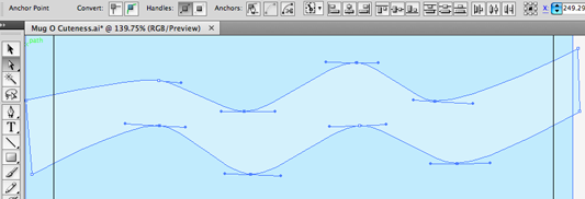 Converting anchor points in Illustrator