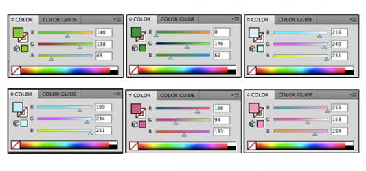 Swatch Collection for Tutorial Swatch Collection for Tutorial