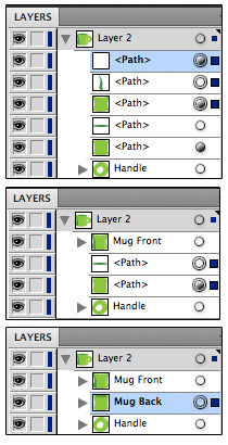 Grouping shapes in Illustrator