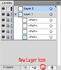 Lock Layers in Illustrator