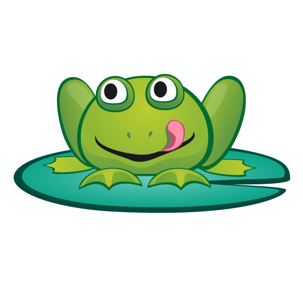 Frog & Lilypad - Game Art Guppy