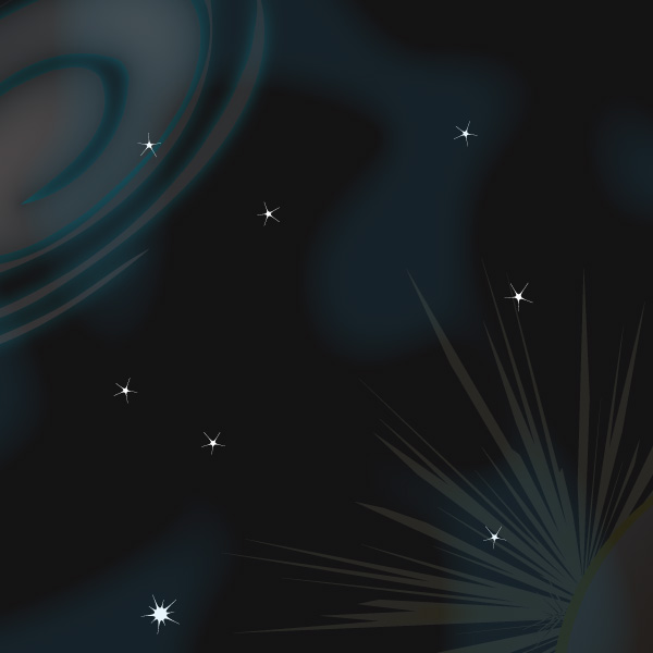 Space Background - Repeatable - Parallax - Game Art Guppy