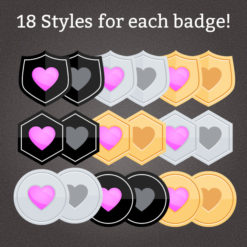 Achievement-badges-styles