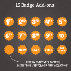 Achievement badges extras