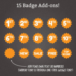 Achievement badges extras