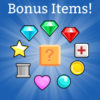 Bonus platformer items game art
