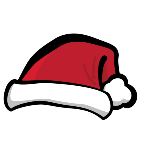 Santa hat to put on things - Game Art Guppy