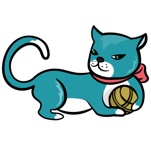 Cat ball Game Art Guppy